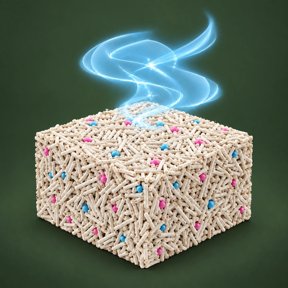 Source Control stage using NepiPaw tofu litter